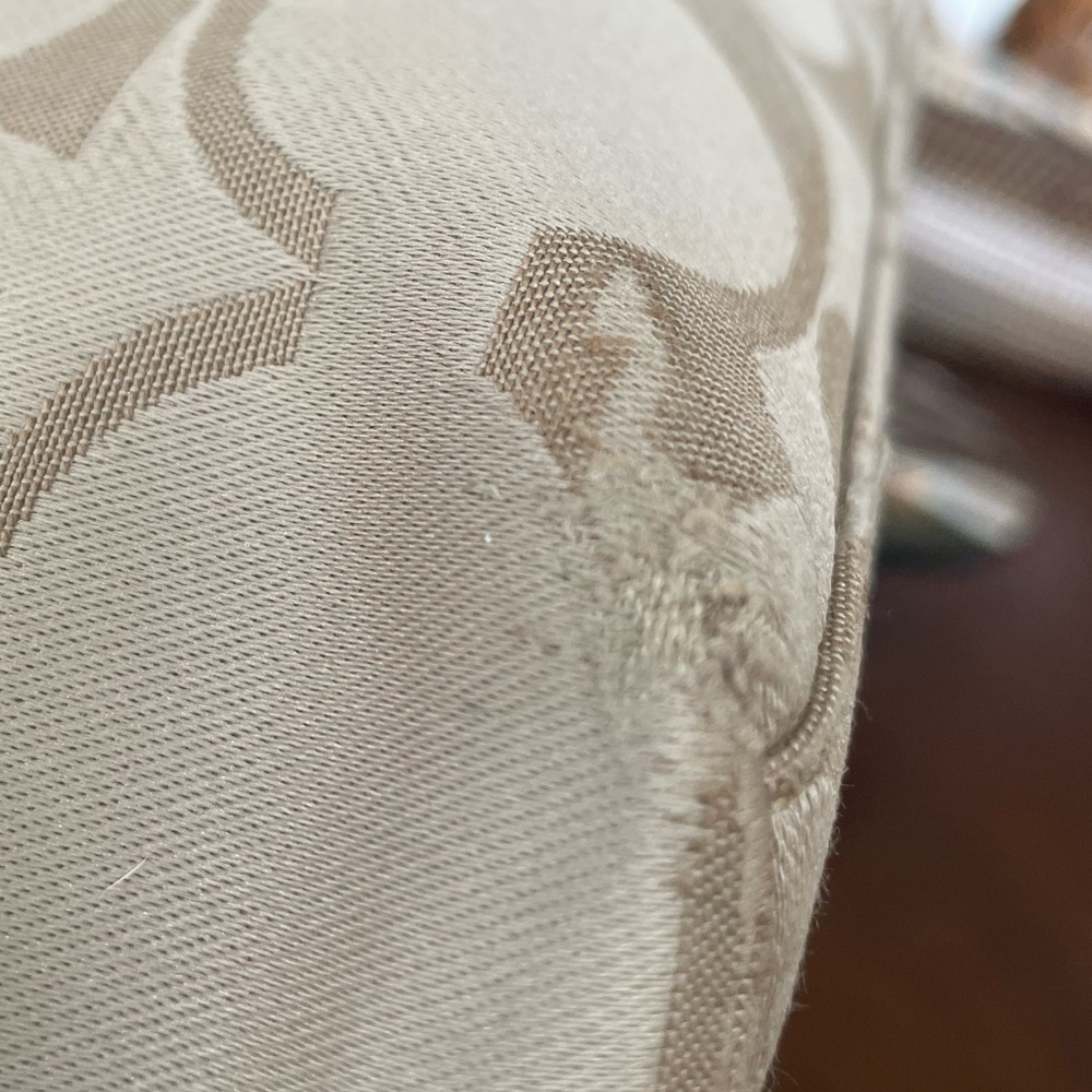 Coach Carly signature canvas shoulder/Tote GUC - Picture 14 of 15